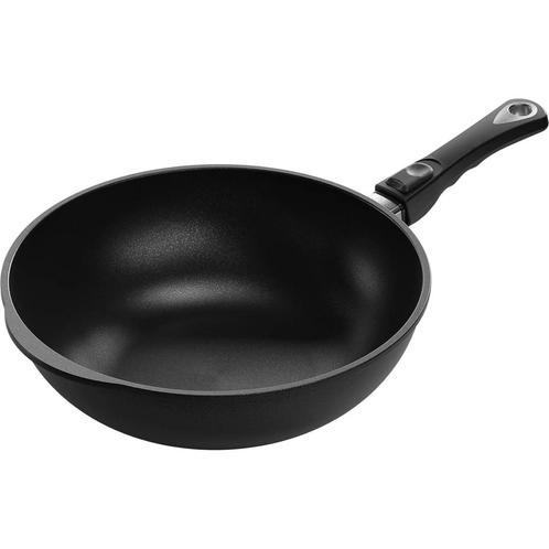 AMT Gastroguss Wokpan - Ø 32 cm - Lotan® anti-aanbaklaag.., Huis en Inrichting, Keuken | Potten en Pannen, Nieuw, Ophalen of Verzenden