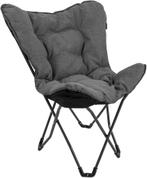 Bo-Camp Urban Outdoor Grainger vlinderstoel - Antraciet, Verzenden, Nieuw
