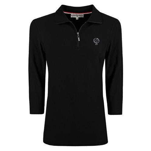 -22% Q1905  Q1905 Polo shirt swing -  maat XL, Kleding | Dames, Sportkleding, Zwart, Nieuw, Verzenden