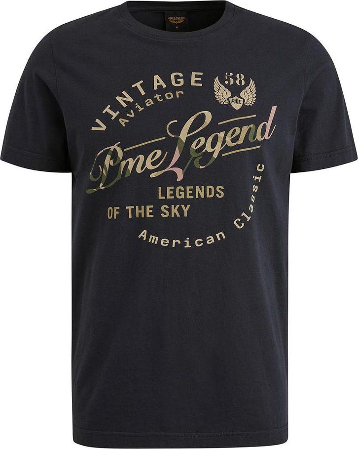 PME Legend T-Shirt Logo Artwork Navy maat M Heren, Kleding | Heren, T-shirts, Blauw, Nieuw, Maat 48/50 (M), Verzenden