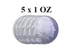 Verenigde Staten. 5 x 1 oz 2026 Pure Titanium Buffalo Round
