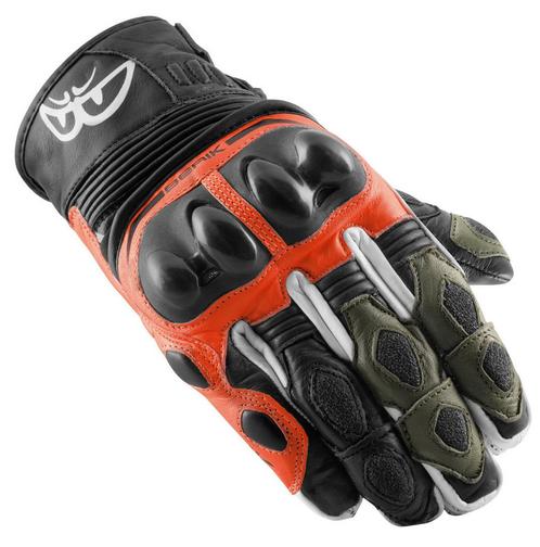 Berik Nador Zwart Neon Rood Groen Handschoenen, Motoren, Kleding | Motorkleding, Heren, Nieuw met kaartje, Handschoenen, Verzenden