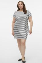 VERO MODA curve jurk ABBY streep Maat:, Kleding | Dames, Jurken, Verzenden, Nieuw, Overige kleuren