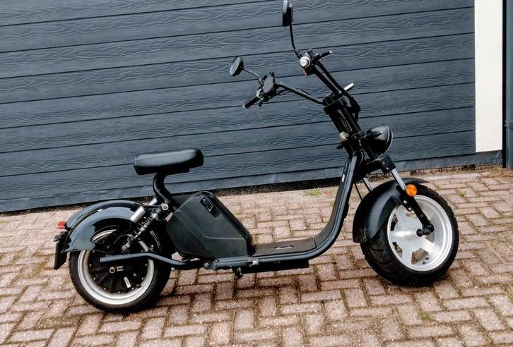GTS HL 3.0 fun scooter-e-shopper, Fietsen en Brommers, Snorfietsen en Snorscooters, Elektrisch, Zo goed als nieuw, Ophalen