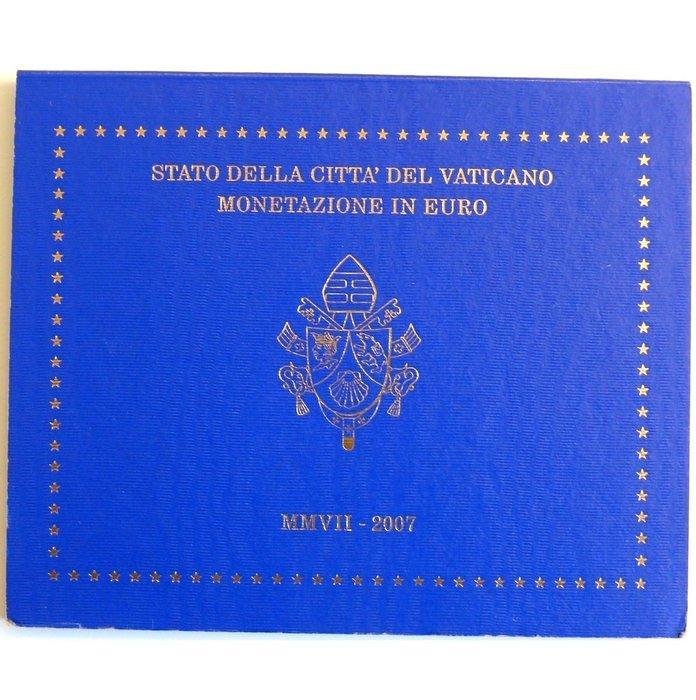 Vaticaan. Year Set (BU) 2007 (Zonder Minimumprijs), Postzegels en Munten, Munten | Europa | Euromunten