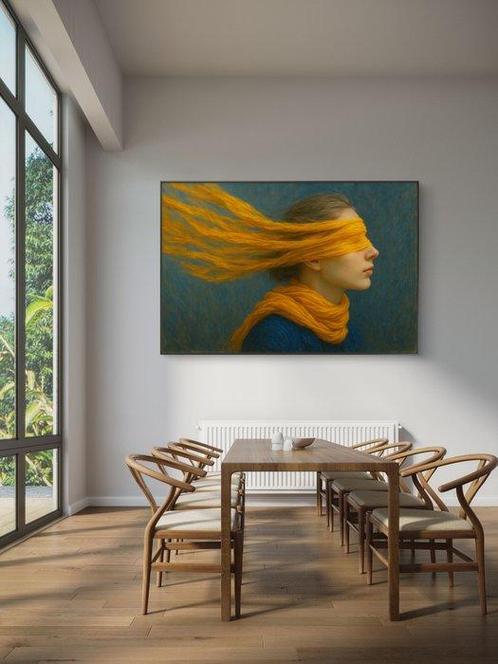 yamila velazquez - El color del pensamiento XL (Sin reserva), Antiek en Kunst, Antiek | Overige Antiek