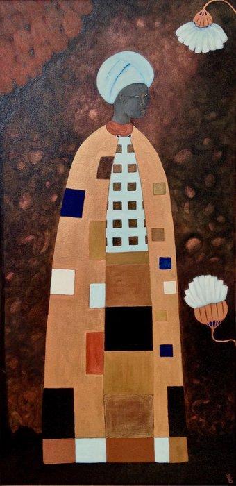 Eleanor Gabriel - Le magicien de Babylone, Antiek en Kunst, Kunst | Schilderijen | Modern