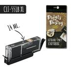 Eetbare Inkt Cartridge Zwart-klein XL (CLI-551B), Hobby en Vrije tijd, Taarten en Cupcakes maken, Verzenden, Nieuw