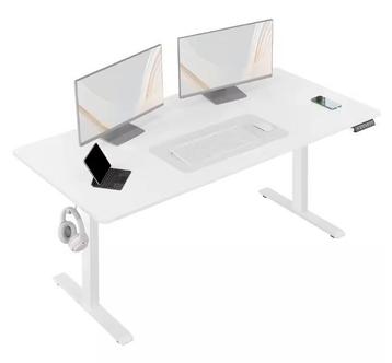 Elektrisch zit-sta bureau met geheugenfunctie en USB beschikbaar voor biedingen