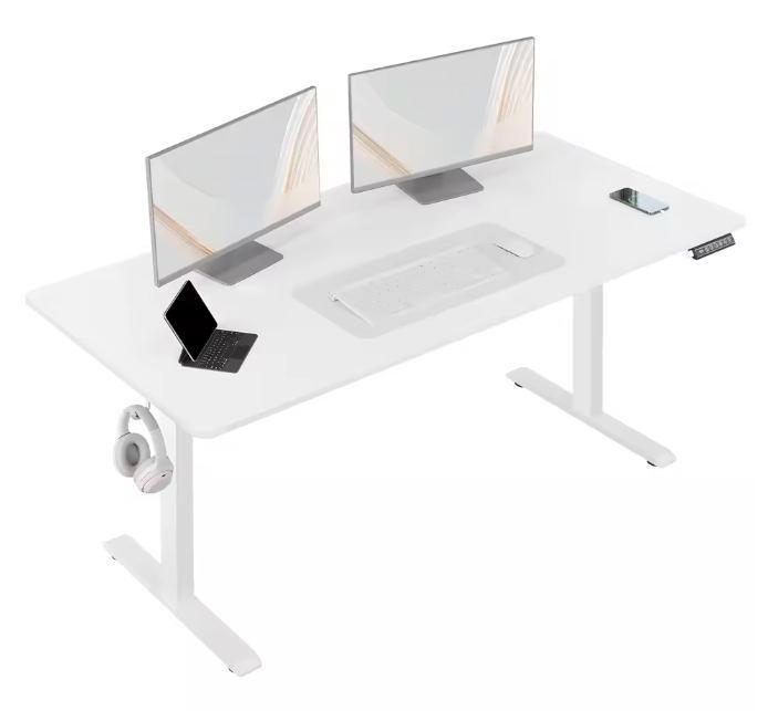 Elektrisch zit-sta bureau met geheugenfunctie en USB, Computers en Software, Laptoptafels, Nieuw, Verzenden