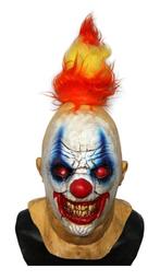 Horror clown masker Fire Devil, Nieuw, Verzenden