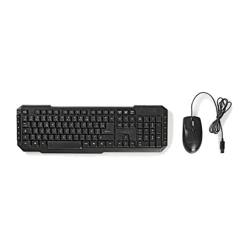 Nieuwe Nedis KBMC100BKBE met garantie, Computers en Software, Toetsenborden, Nieuw, Ophalen of Verzenden