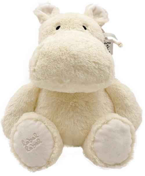 Label Label Hippo Harvey Ivory 26 cm Knuffel, Kinderen en Baby's, Speelgoed | Knuffels en Pluche, Nieuw, Verzenden