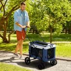 TRUUSK Opvouwbare Hondenbuggy - Afneembare Mand - 81 x 58 x, Verzenden