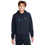 -29% Nike  Nike Sportswear fleece hoodie  maat L, Nieuw, Blauw, Verzenden