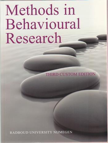 Methods in behavioural research custom edition 9781121546448, Boeken, Wetenschap, Zo goed als nieuw, Verzenden