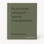 Ga je erover schrijven? - special Vriendenloterij, Verzenden, Zo goed als nieuw, Herman Koch