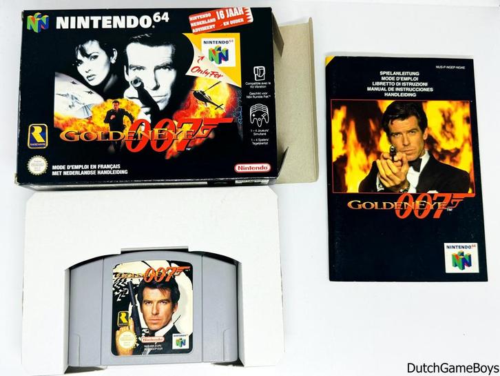 Nintendo 64 / N64 - 007 GoldenEye - NFAH (1), Spelcomputers en Games, Games | Nintendo 64, Gebruikt, Verzenden
