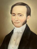 . - Portret-schilderij van een jonge baron, Antiek en Kunst