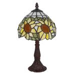 Tiffany tafellamp – Zonnebloemmotief – Ø 20 × H 36 cm (Art., Verzenden, Nieuw