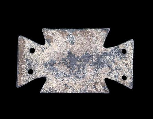Byzantijns Brons Talisman, Tabula Ansata - 8.5 cm (Zonder, Antiek en Kunst, Antiek | Overige Antiek