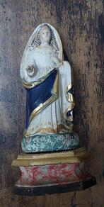 Beeld, Estátua de Nossa Senhora em madeira policromada -