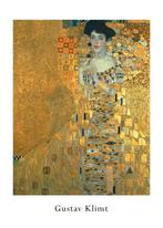 Kunstdruk Gustav Klimt - Adele Bloch-Bauer 50x70cm, Verzenden, Nieuw