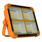 LED Bouwlamp met solar | Draagbaar | 2,3 watt | 3000K-6000K, Ophalen of Verzenden, Nieuw, 50 tot 200 watt, Lamp met armatuur