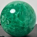 Fluoriet Fine polished Large AAA green fluorite sphere -