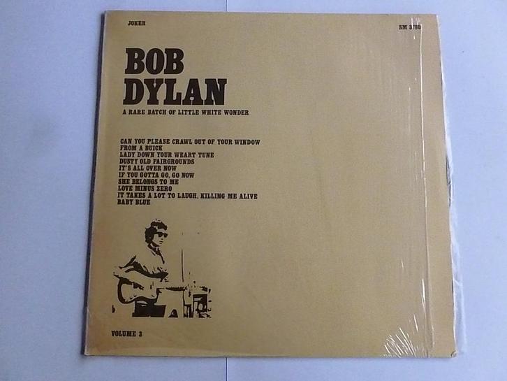 Bob Dylan - A rare batch of little white wonder (LP), Cd's en Dvd's, Vinyl | Pop, Zo goed als nieuw, Verzenden