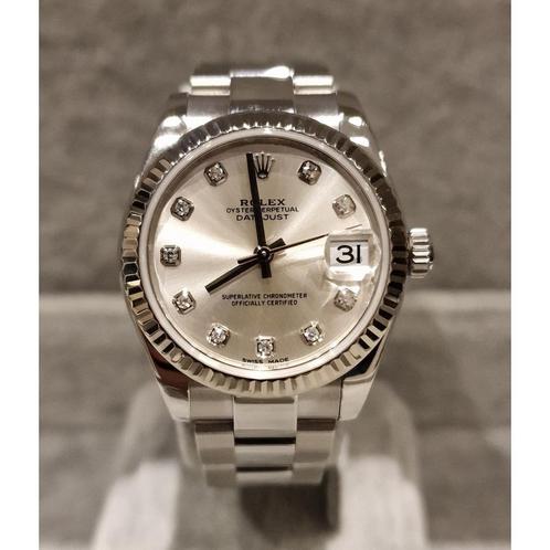 Rolex Datejust 31 178274, Sieraden, Tassen en Uiterlijk, Horloges | Dames, Polshorloge, Gebruikt, Rolex, Verzenden