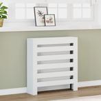 vidaXL Radiatorombouw 78x20x82 cm bewerkt hout wit, Doe-het-zelf en Verbouw, Verzenden, Nieuw