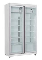 Combisteel Koelkast | Wit | 2 Glasdeuren | 785L | Geforceerd, Witgoed en Apparatuur, Koelkasten en IJskasten, Ophalen of Verzenden