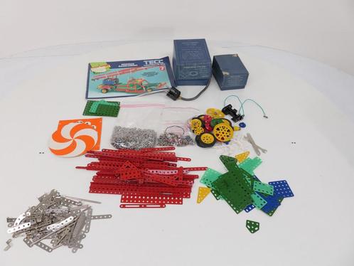 Tecc Constructie-box 7 Brandweer niet compleet& meccano m..., Hobby en Vrije tijd, Modelbouw | Auto's en Voertuigen, Overige typen