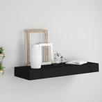 vidaXL Wandschap met lade zwevend 80x25x8 cm zwart, Huis en Inrichting, Woonaccessoires | Wandplanken en Boekenplanken, Verzenden