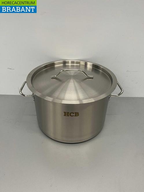 RVS HCB Soeppan Kookpan Pan Inductie 30 x 20 cm 14 liter, Zakelijke goederen, Horeca | Keukenapparatuur, Nieuw in verpakking, Ophalen of Verzenden