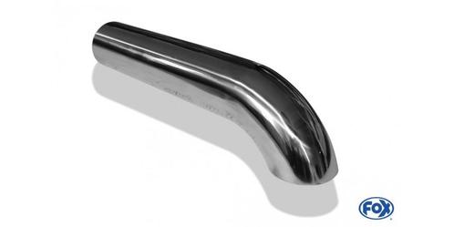 FOX Laseindpijp type 26 Ø 76 mm / lengte: 250 mm - niet opge, Auto-onderdelen, Uitlaatsystemen, Nieuw, Verzenden