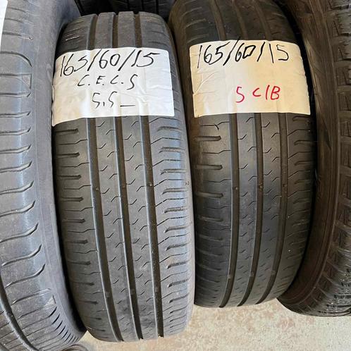 2 x Continental EcoContact 5 165-60-15 Zomerbanden 5,5mm, Auto-onderdelen, Banden en Velgen, 15 inch, Zomerbanden, 165 mm, Personenwagen