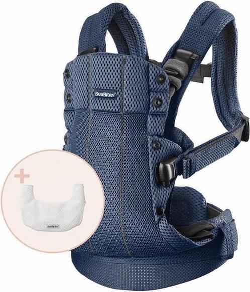 BABYBJÖRN Draagzak Harmony Marineblauw 3D Mesh incl Slab vo, Kinderen en Baby's, Overige Kinderen en Baby's, Verzenden
