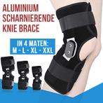 Orthopedische Knie Brace met Scharnier - Maat L - ZWART, Diversen, Braces, Verzenden, Nieuw