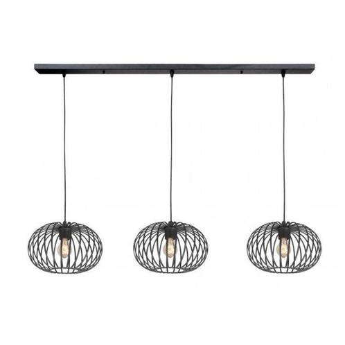 Highlight - Industriële Hanglamp |  Bolato, Huis en Inrichting, Lampen | Hanglampen, 75 cm of meer, Nieuw, Metaal, Ophalen of Verzenden