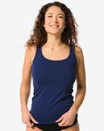 HEMA Dameshemd donkerblauw 4=35% / 3=25% / 2=15%, Kleding | Dames, Ondergoed en Lingerie, Verzenden