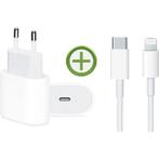 iPhone 14/13/12/11 Power Adapter 20W USB-C Snellader met, Ophalen of Verzenden, Nieuw