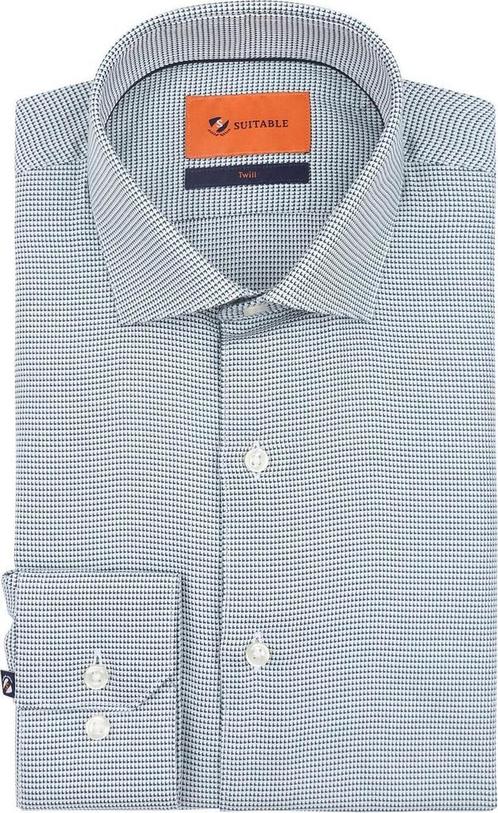 Suitable Overhemd Triangle Groen maat 38 Heren, Kleding | Heren, Overhemden, Groen, Nieuw, Verzenden