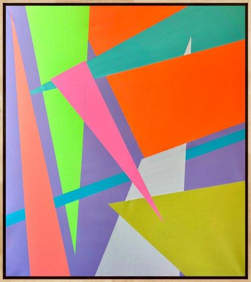 Frederick Geertman - Number 141, Antiek en Kunst, Kunst | Schilderijen | Modern