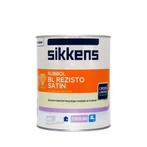 Sikkens Rubbol BL Rezisto Satin Wit 3L, Doe-het-zelf en Verbouw, Verf, Beits en Lak, Verzenden, Nieuw, Wit, Verf