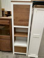 Boekenkast, landelijk wit + licht bovenblad (nieuw, outlet), Huis en Inrichting, Kasten | Boekenkasten, Nieuw