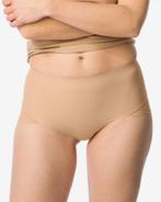 HEMA Medium corrigerende slip hoge taille met kant beige, Kleding | Dames, Ondergoed en Lingerie, Verzenden, Beige