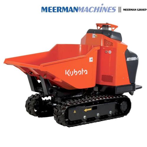 Kubota KC110 (Uit voorraad leverbaar!), Zakelijke goederen, Machines en Bouw | Kranen en Graafmachines, Dumper, Ophalen of Verzenden