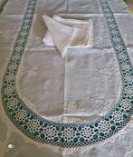 Tafelkleed (13) - 260 cm - 170 cm - tafelkleed van puur, Antiek en Kunst, Antiek | Kleden en Textiel